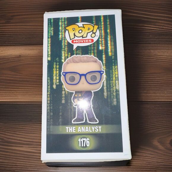 Funko Pop! Movies Matrix The Analyst #1176 Walmart Exclusive Vinyl Figure NIB - Picture 3 of 6
